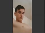 Cute and hot masturbates on Skype