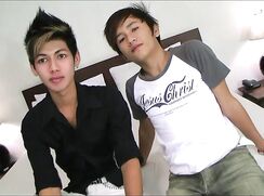Cute asian boys having sex
