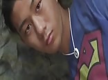 Cute Asian twink porn having fun at the beach 