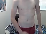 Cute blond boy porn having fun on cam