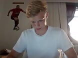 Cute Blond Pulls on His Cock to Juice It Boys Porn