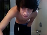 Cute boy porn in the bath