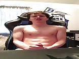 Cute Boys Porn Cum Gamer Chair