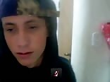 Cute brazilian boy blonde with gorgeous eyes