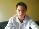 Cute camboy masturbates gay porn