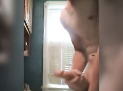 cute fit big dick bathroon jo