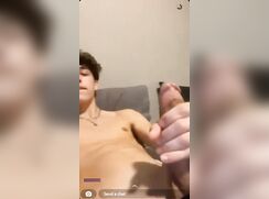 cute fit curly volley player baited hot off porn boys