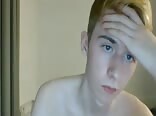 Cute ginger with big cock covers himself in cock milk boys porn