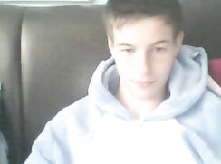 cute guy chating at night jo