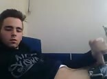 Cute Guy Masturbates Gay Porn
