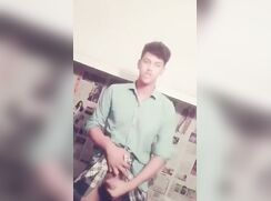 Cute indian boy cums fast for u