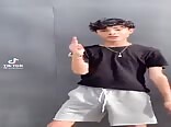 Cute Latin boy dancing twink tube