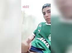 Cute Latin Soccer Boy Jacks and Nuts