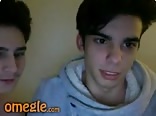 Cute Latino friends take turns to jerk in bathroom boys porn