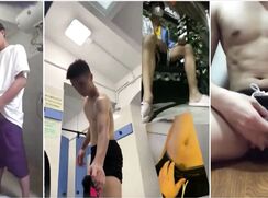 Cute Taiwanese athlete doing sports Made in Taiwan
