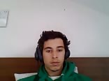 Cute teen twink boy jerks but leaves before he cums! 