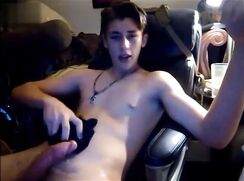 cute teen wanks cums in messy bedroom cam boys porn