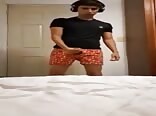 Cute twink gay porn hurries up before his family gets home