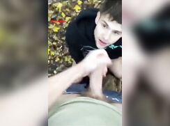 Cute Twink Gets Facial From Uncut Cock On Hiking Trail porn