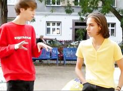 Cute Twink Is Plowed by Long Haired Boy