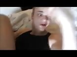 Cute twink porn spitroasted by two hot black dudes