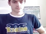 Cute twink pumps out a load on cam boys porn