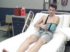 Dad on a sick visit