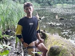 Dante Cumming Outdoors by Pond 223
