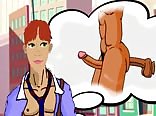 Daydreaming Gay Boy / Cartoon