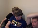 Delicious 3some on cam boys porn