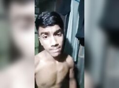Desi boy in the room