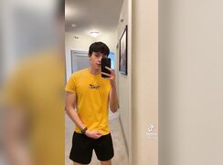 Devin takes his shirt off boys porn
