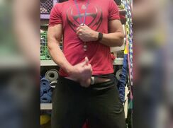 DILF Coach JockDad87 Shoots his Load of Thick Cum
