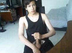 Dnz cute boy home alone