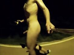 Dnz twink on a late night stroll