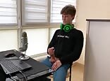 Done with classes now onto some gay porn and stroking 