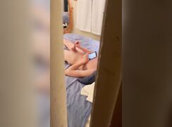 Dude caught his brother jerking off