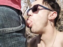 ♥ En randonnée suce une bite et se fait baiser ♥