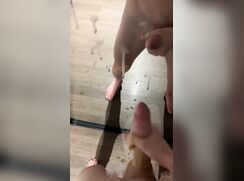 Enzo Twink French 18yo Old Masturbates His Big Cock And He Ejaculates On Her Mirror