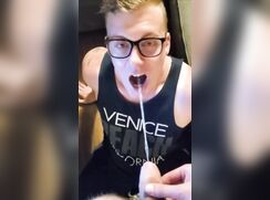Experienced piggy doesn't spill a drop