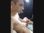 Face Pulling Twink Porn Cummer