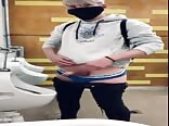 Fap in men's room boys gay porn
