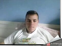 Fapping a hot twink