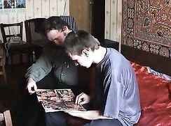 Father and son fuck.