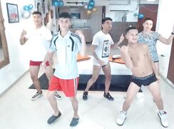 fellas fumble ORGY