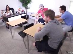 Female instructor abuses students