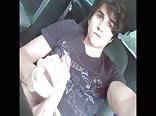 Filling my car with cum