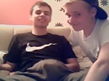 First-Time Blond Cock Sucking Amateur