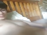 Fit boy porn jerks off in bed tube video