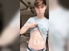 Fit boy shows off his body twink porn tube